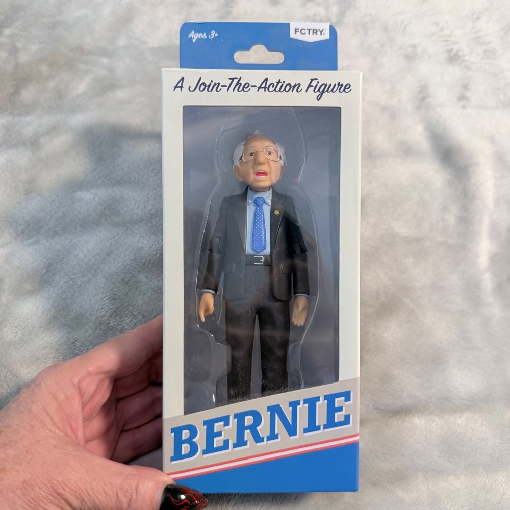 Bernie Sanders Action Figure 2016 Presidential Campaign Political Collectible